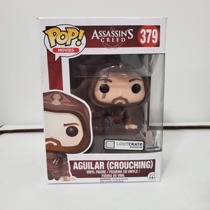 Funko Pop! Movies #379 Assassin's Creed Aguilar (Crouching) Loot Crate Exclusive